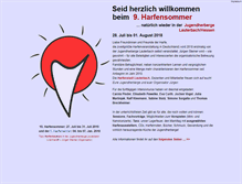 Tablet Screenshot of harfensommer.de